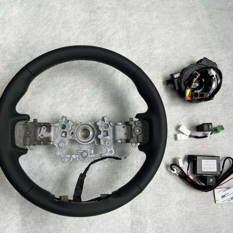 Customized Toyota RAV4 steering wheel