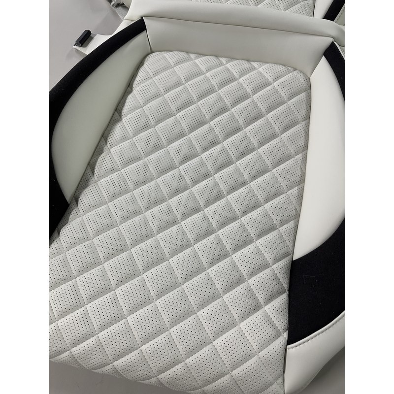 White And Black Auto Seat Covers White And Black Auto Seat Covers